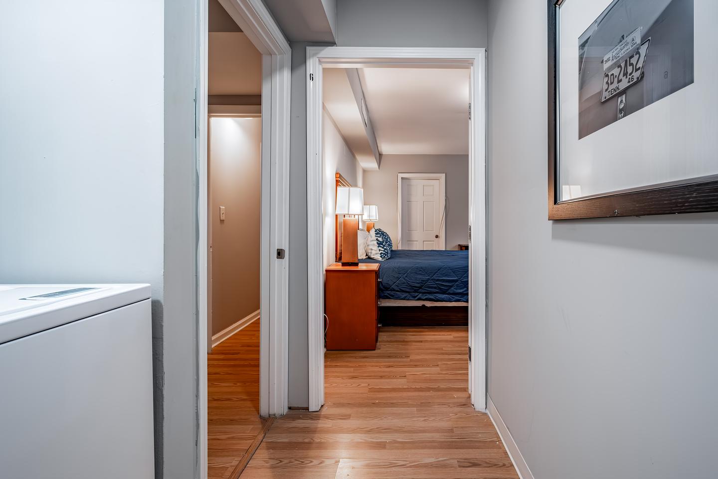 Common spaces including the kitchen