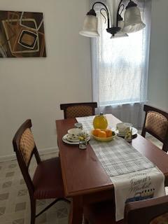 Common spaces including the kitchen