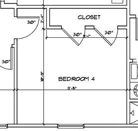 This room is 12x10 with a large closet.