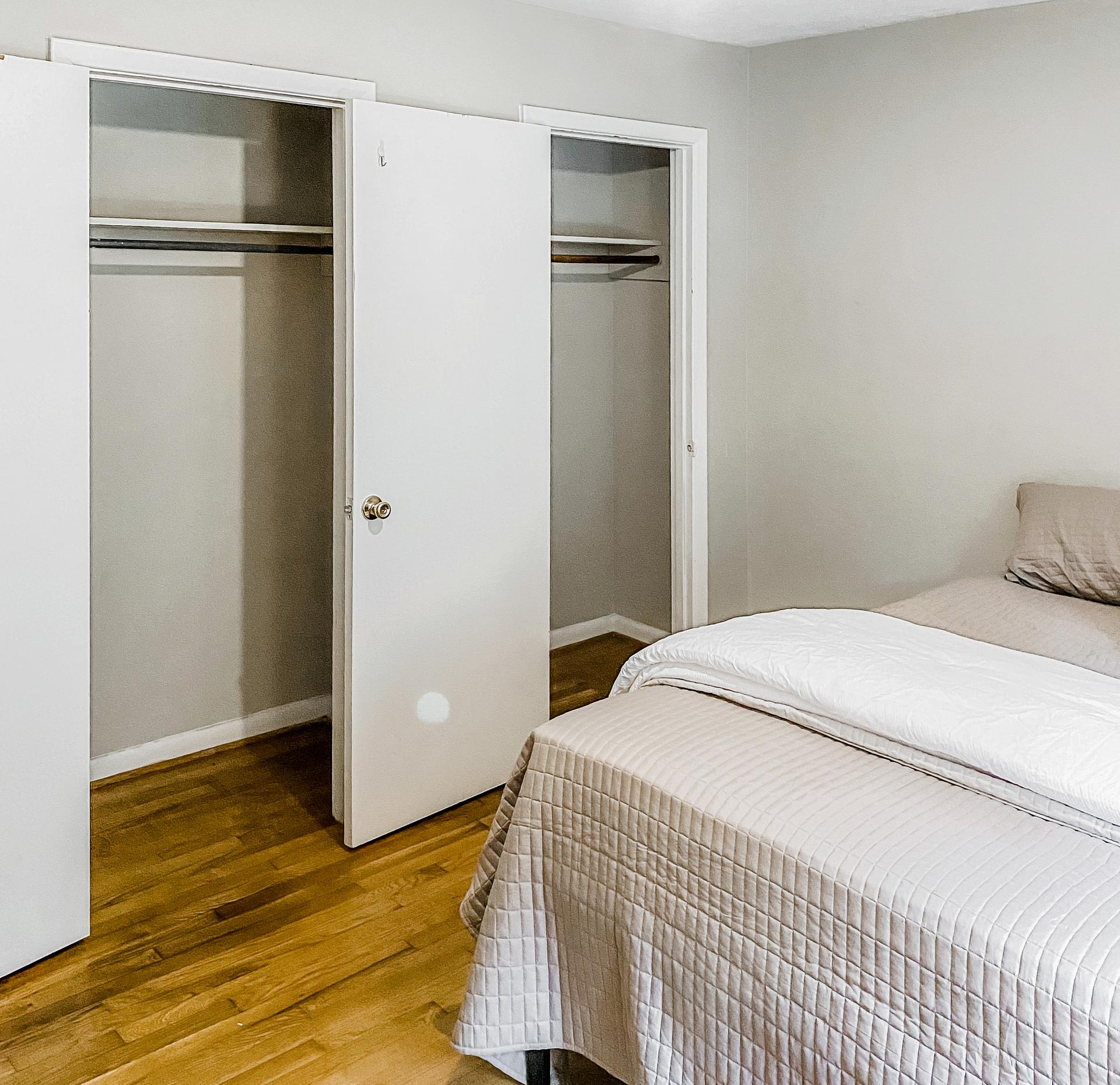 Two closets!!