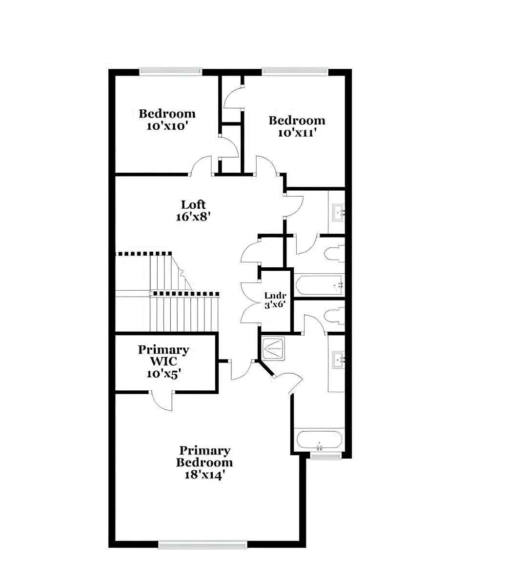 Common spaces including the kitchen
