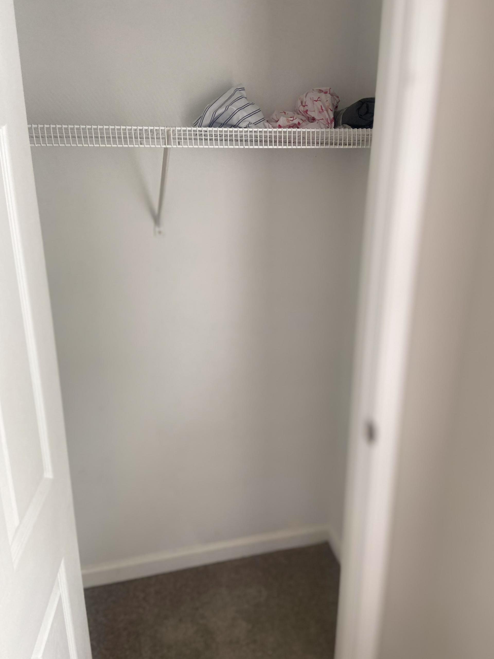 Large reach in closet