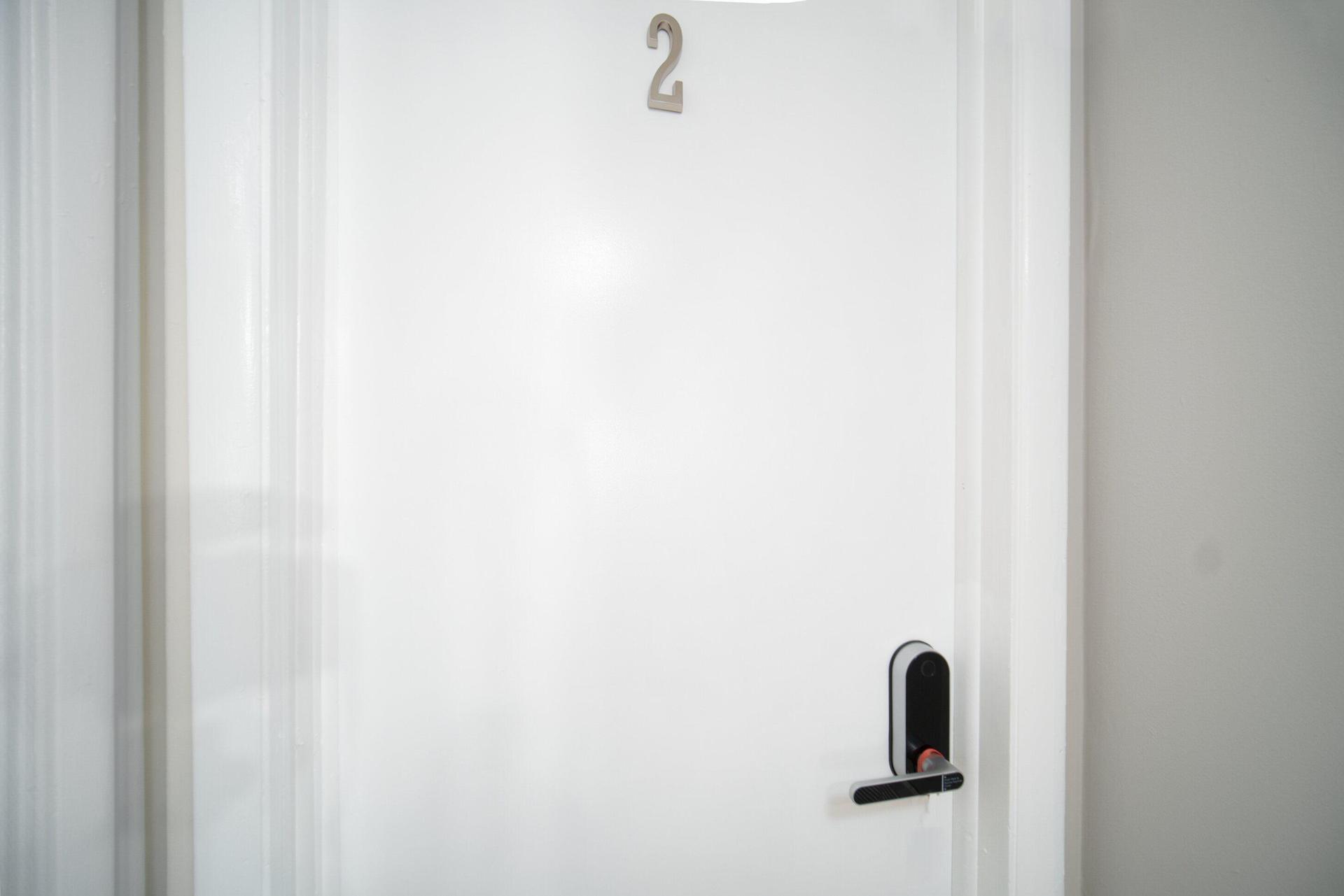 Queen size bed, with desk, chair, full closet, 2 dressers, nightstand and lamp