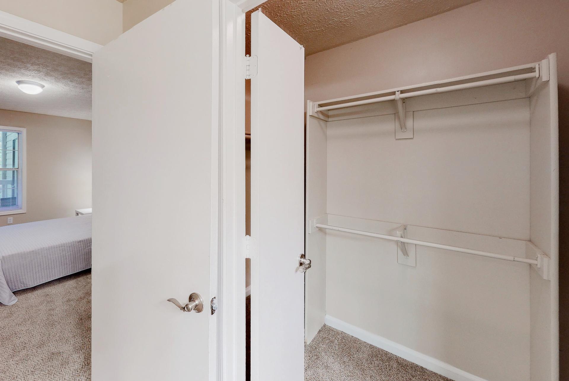 Amazing walk-in closet.