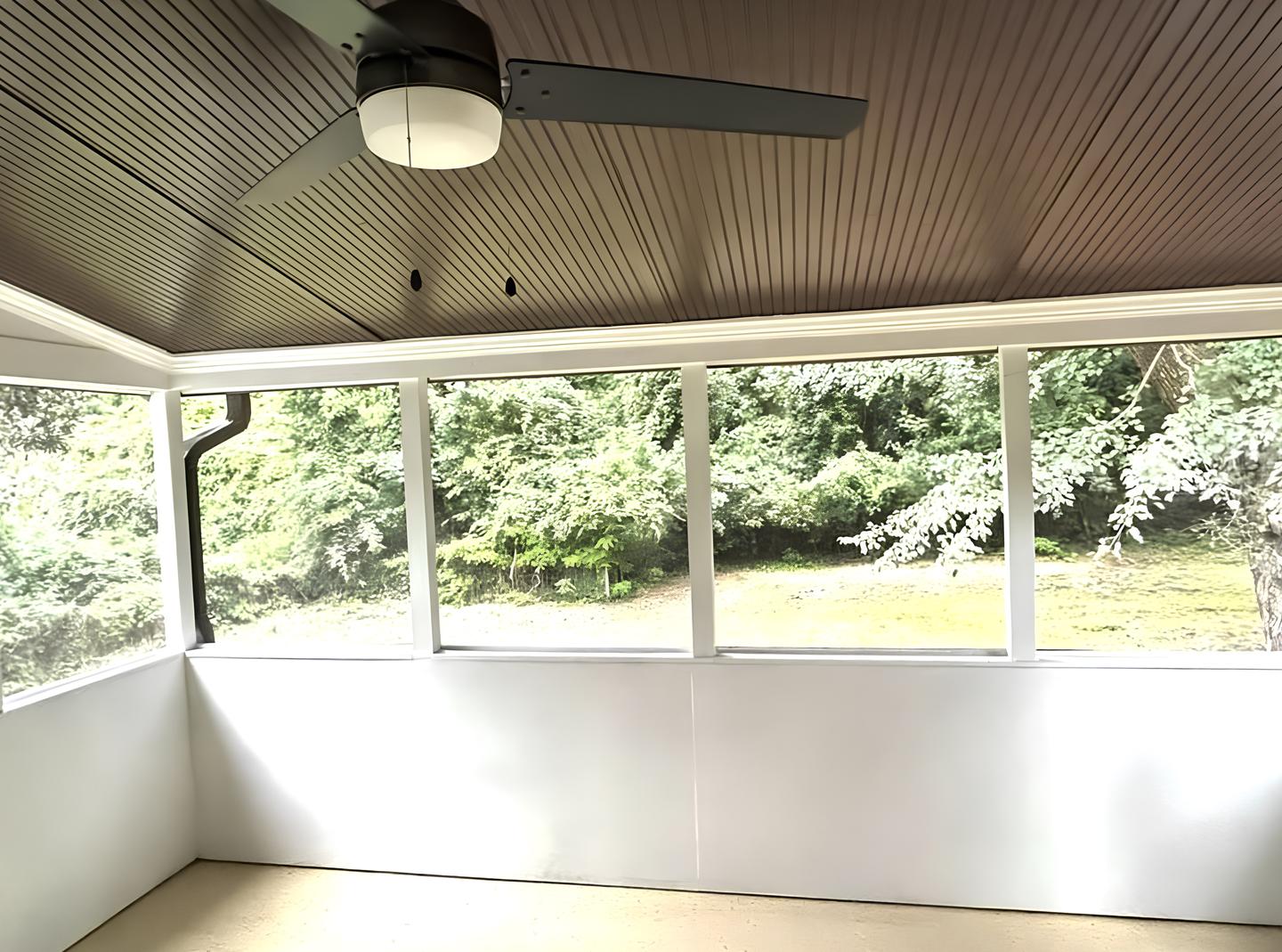 Common spaces including the kitchen