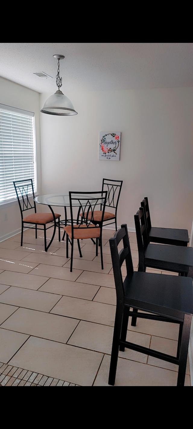 Common spaces including the kitchen