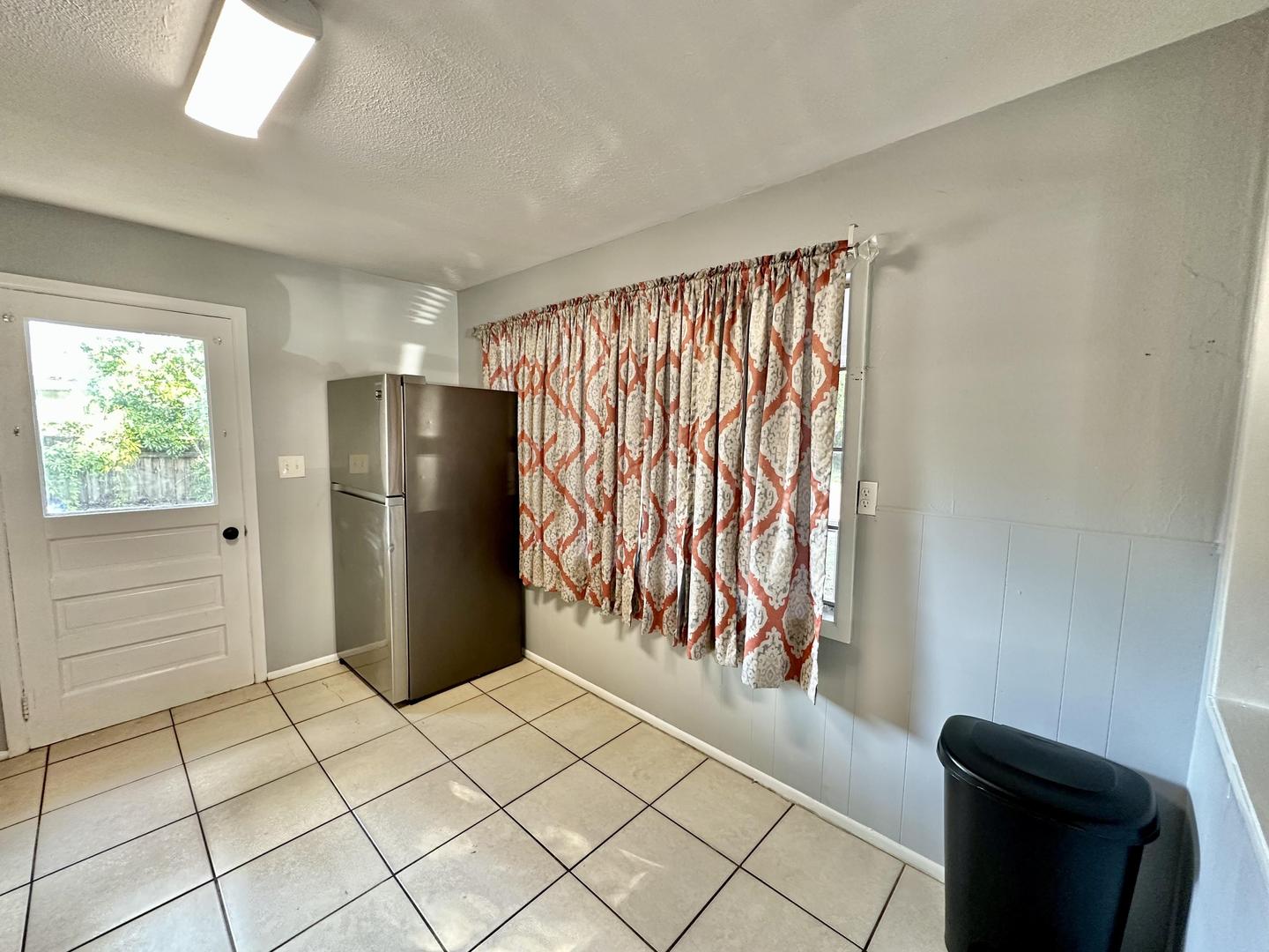 Common spaces including the kitchen