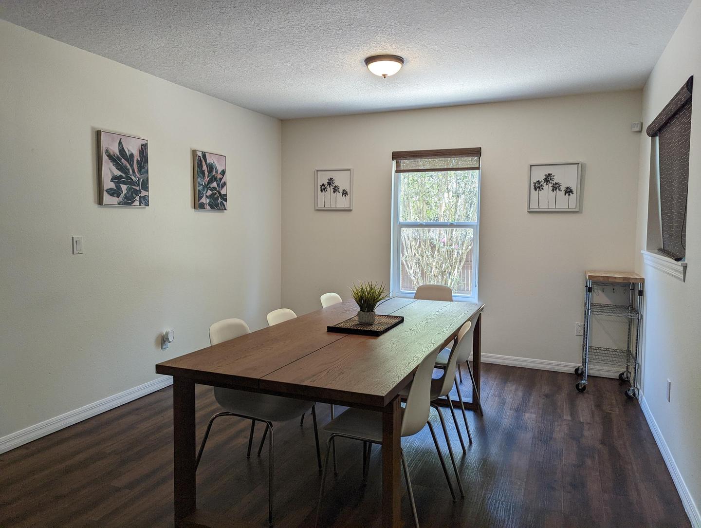 Common spaces including the kitchen