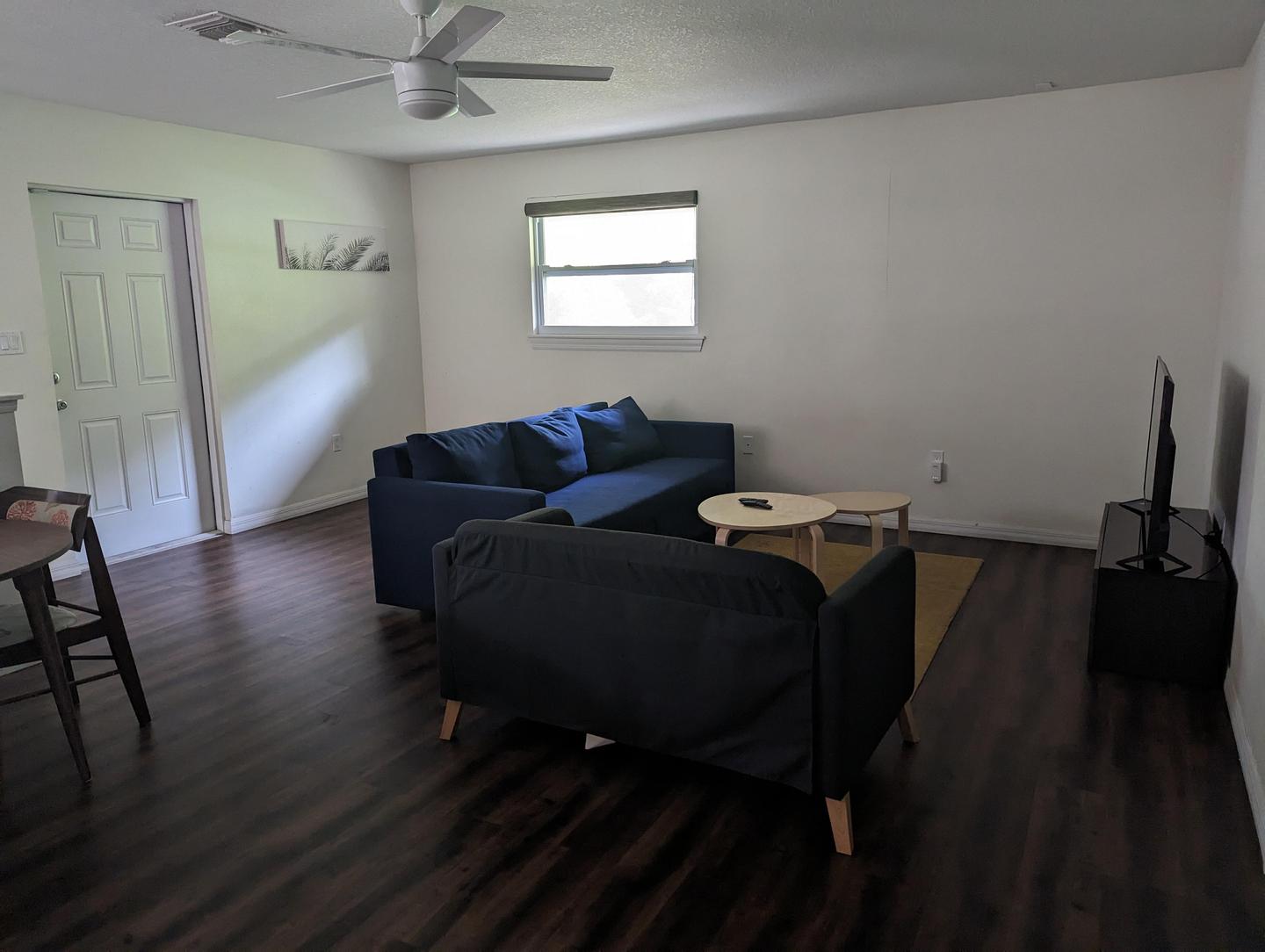 Common spaces including the kitchen