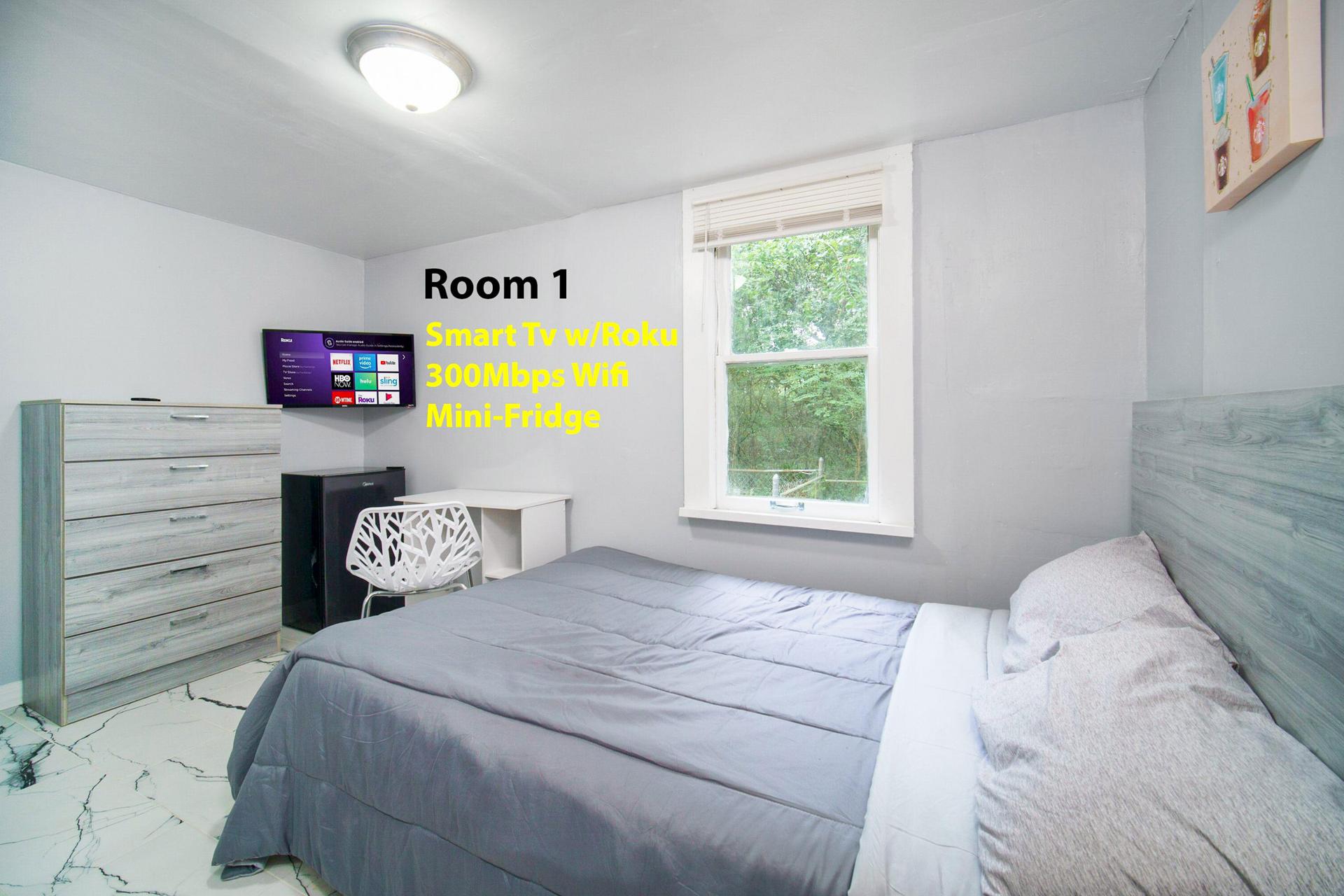 bedroom, detected:bed, window blind