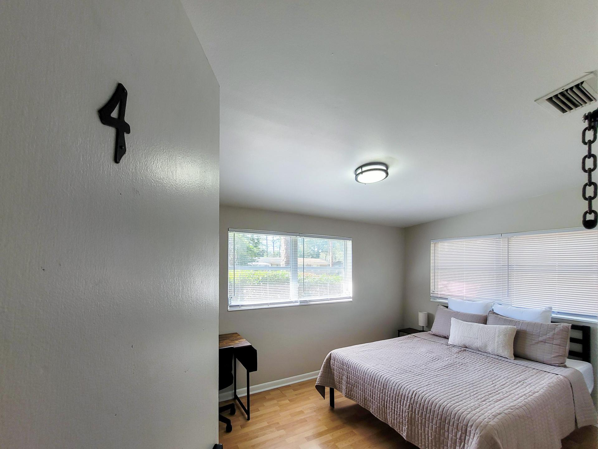 bedroom, detected:bed, window blind