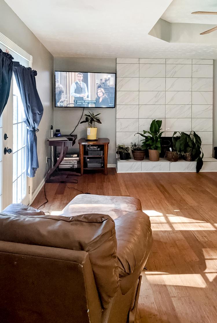 Common spaces including the kitchen