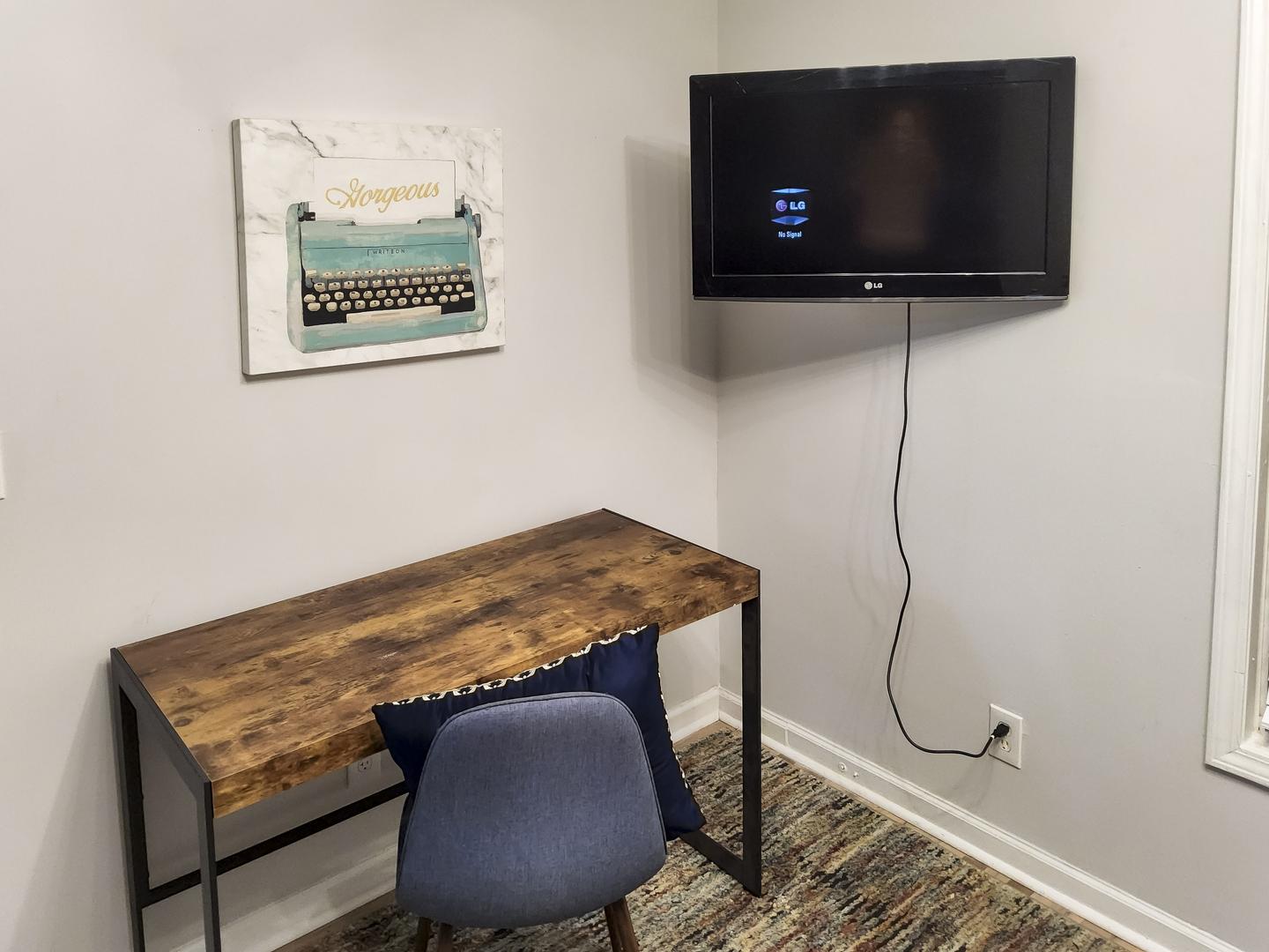 Common spaces including the kitchen