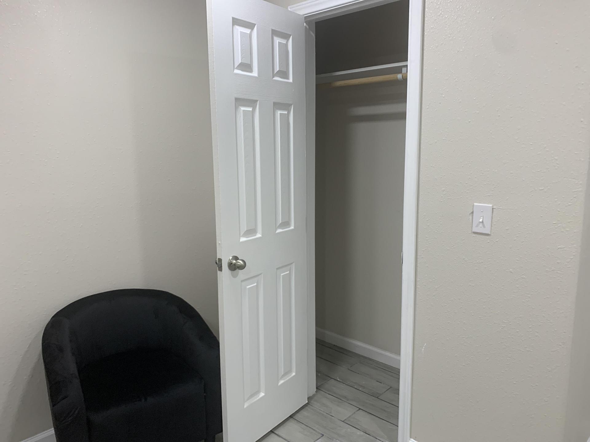 Lots of space for your clothes.