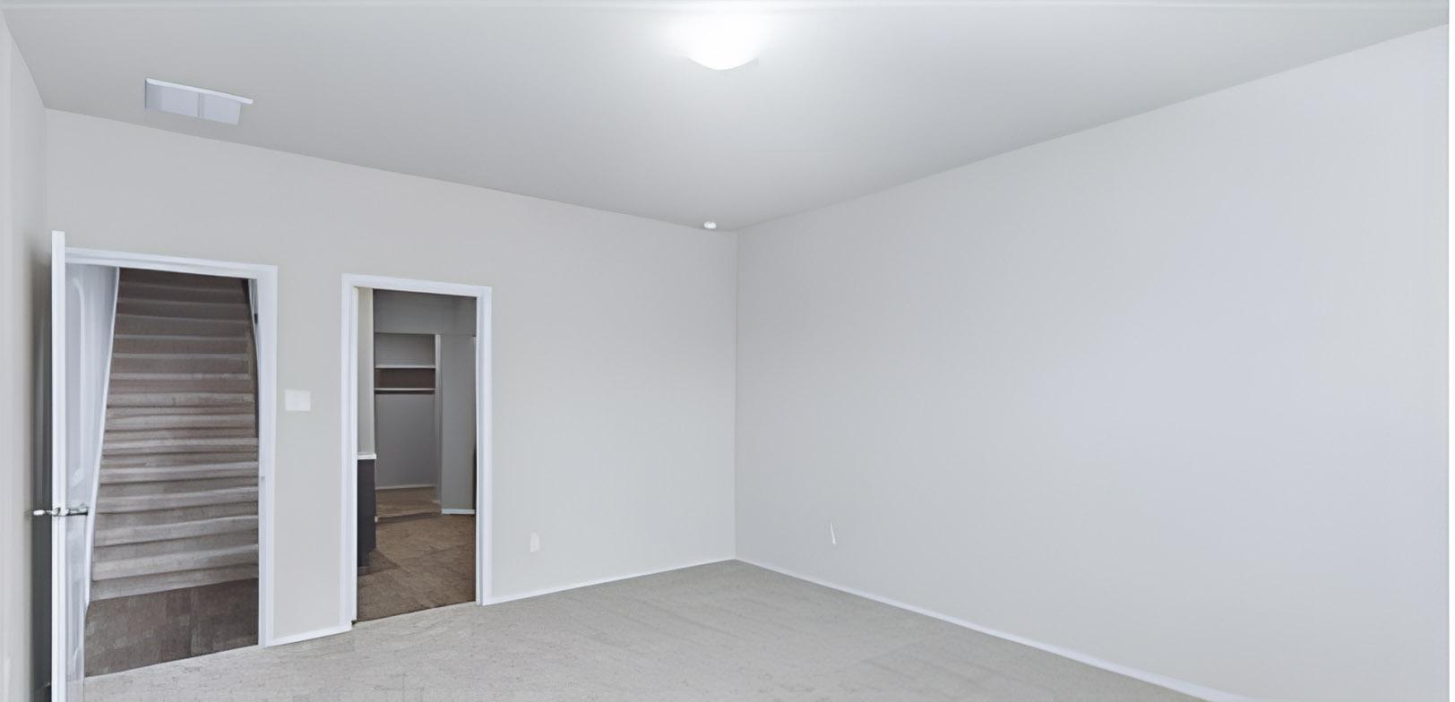 Common spaces including the kitchen