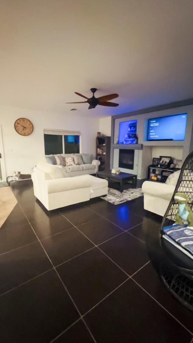 Common spaces including the kitchen