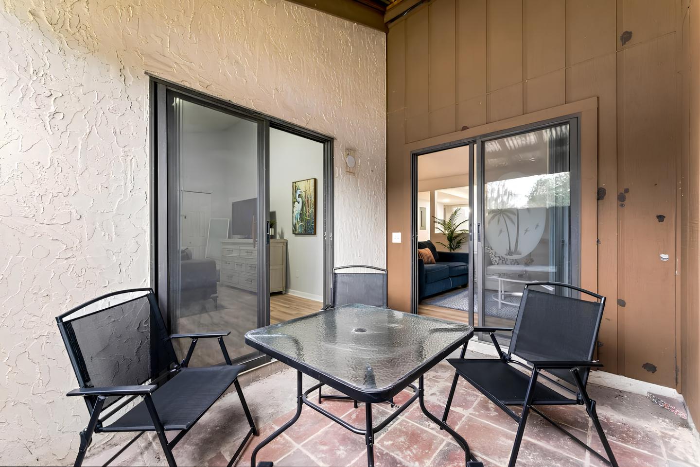 Common spaces including the kitchen