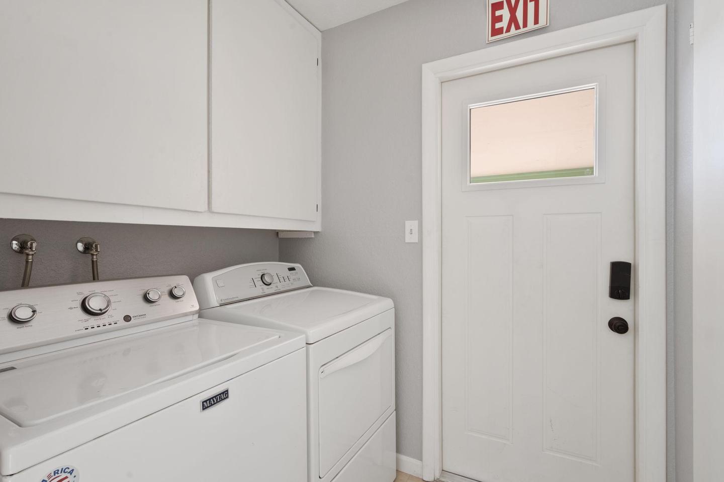 Common spaces including the kitchen