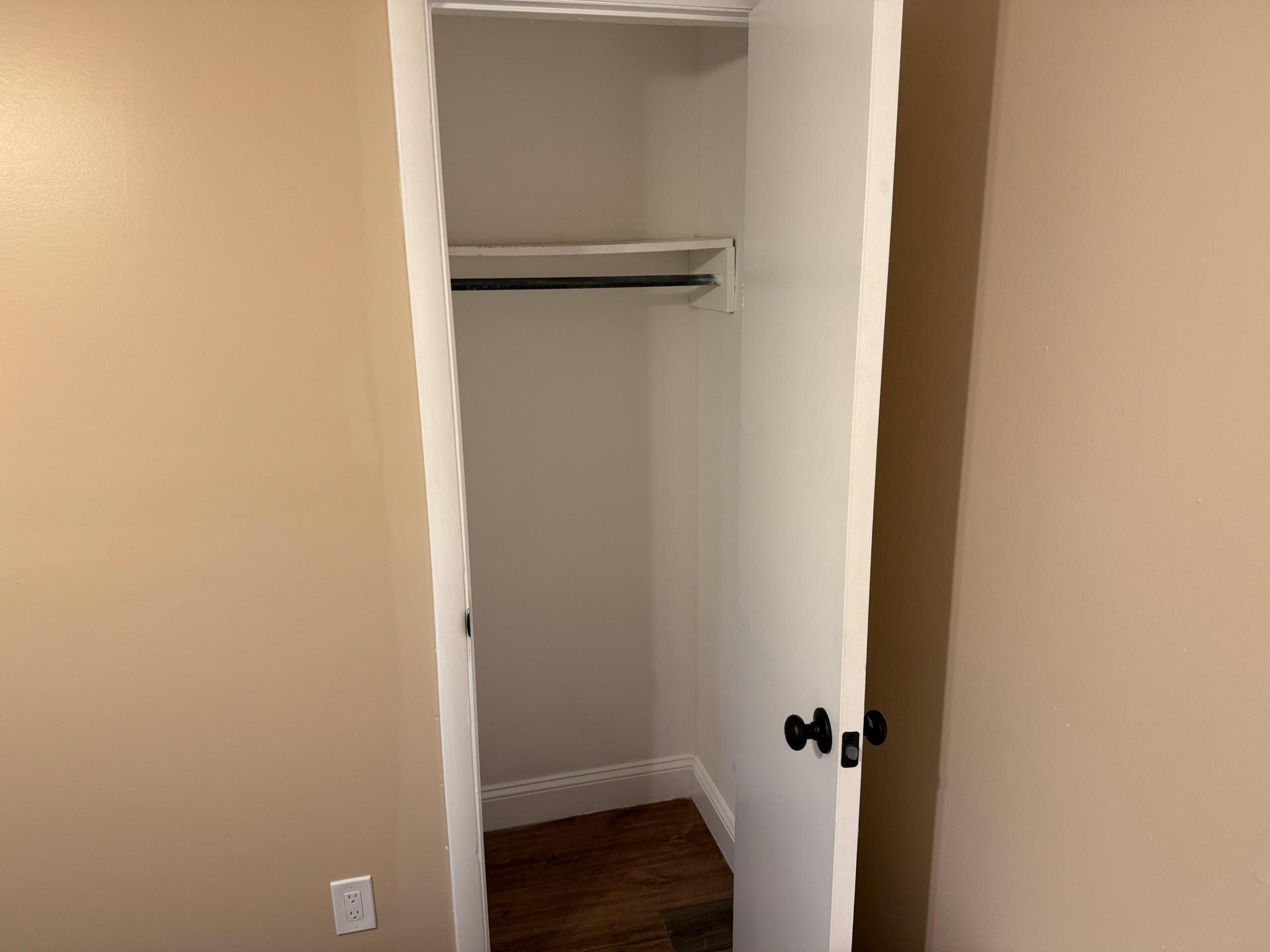 Separate closet