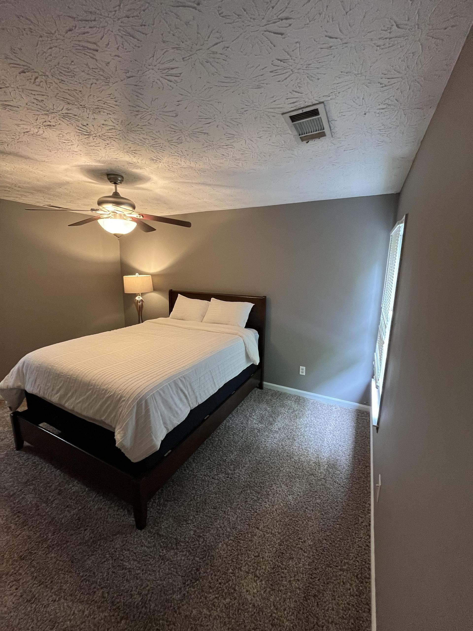 New queen bed set w/ luxury mattress