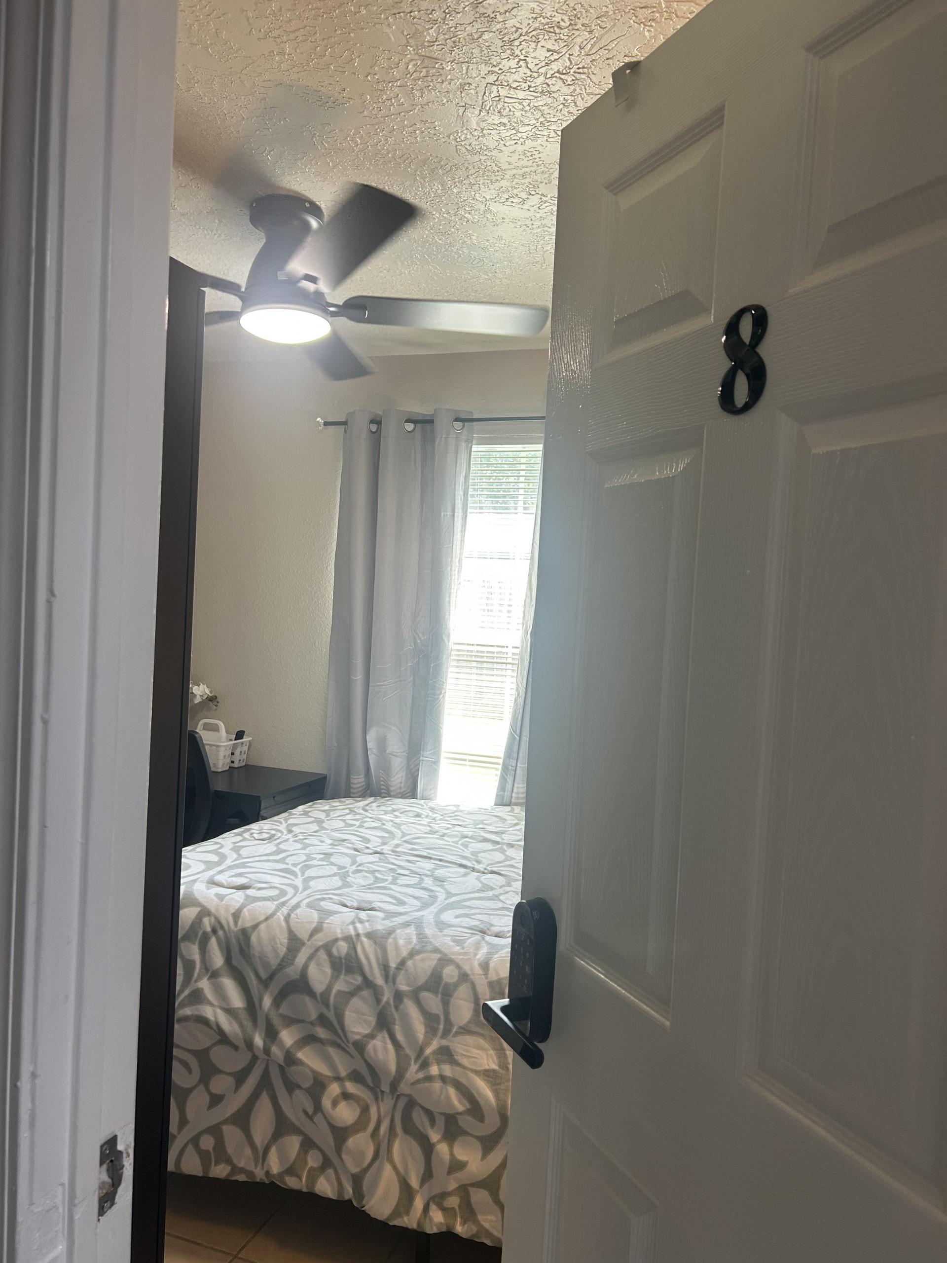 Entrance to the room