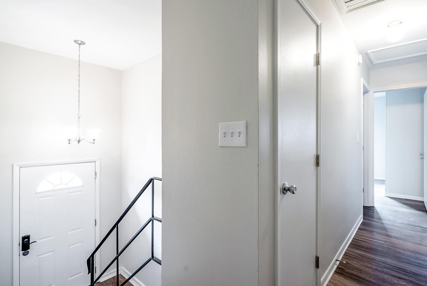 Common spaces including the kitchen