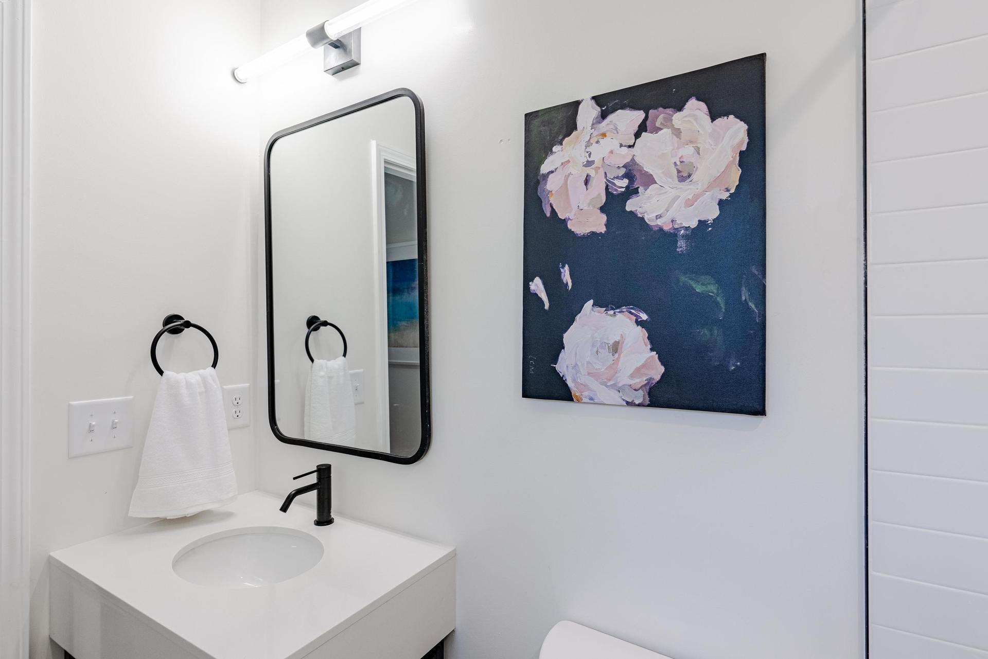 High end private bathroom