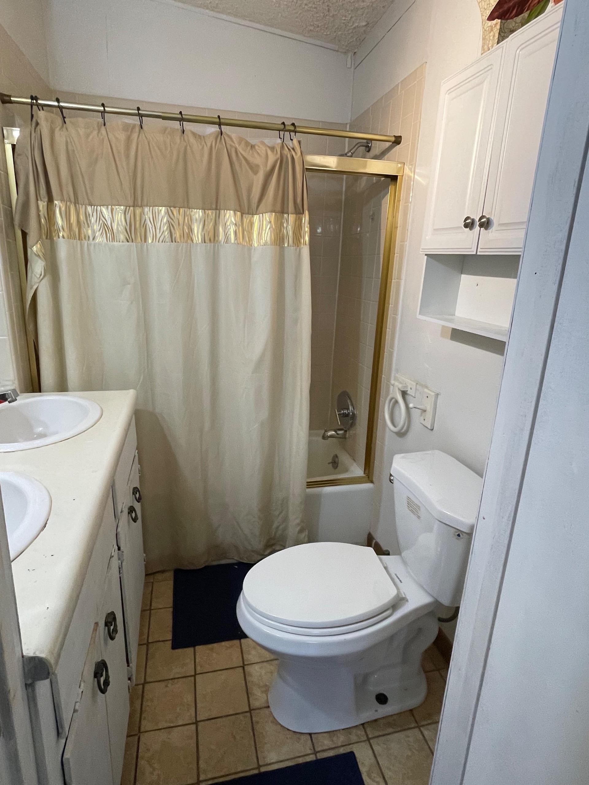 Attached bath