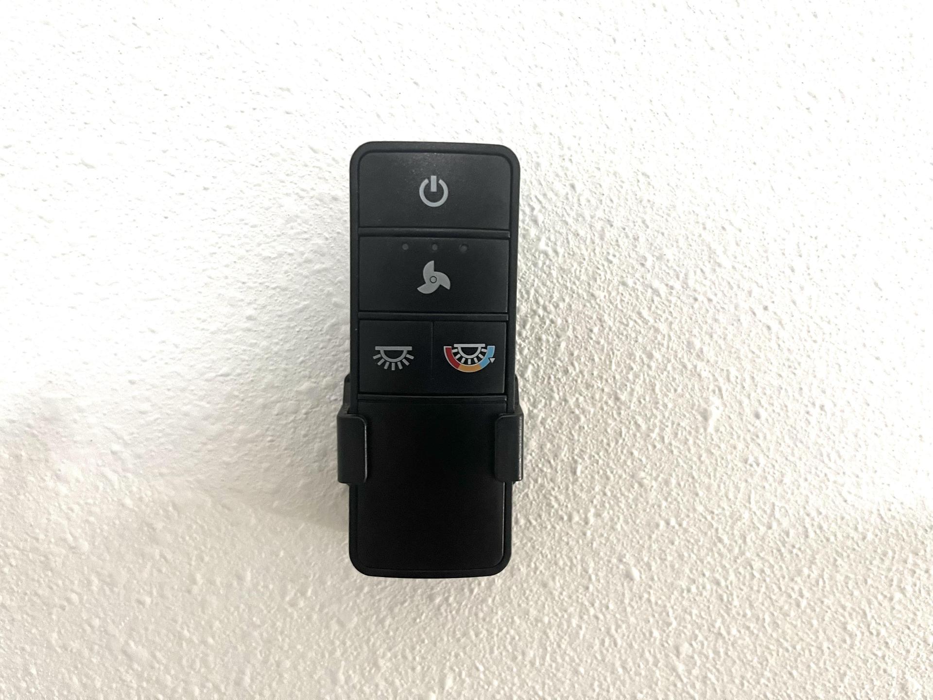 Remote to ceiling fan