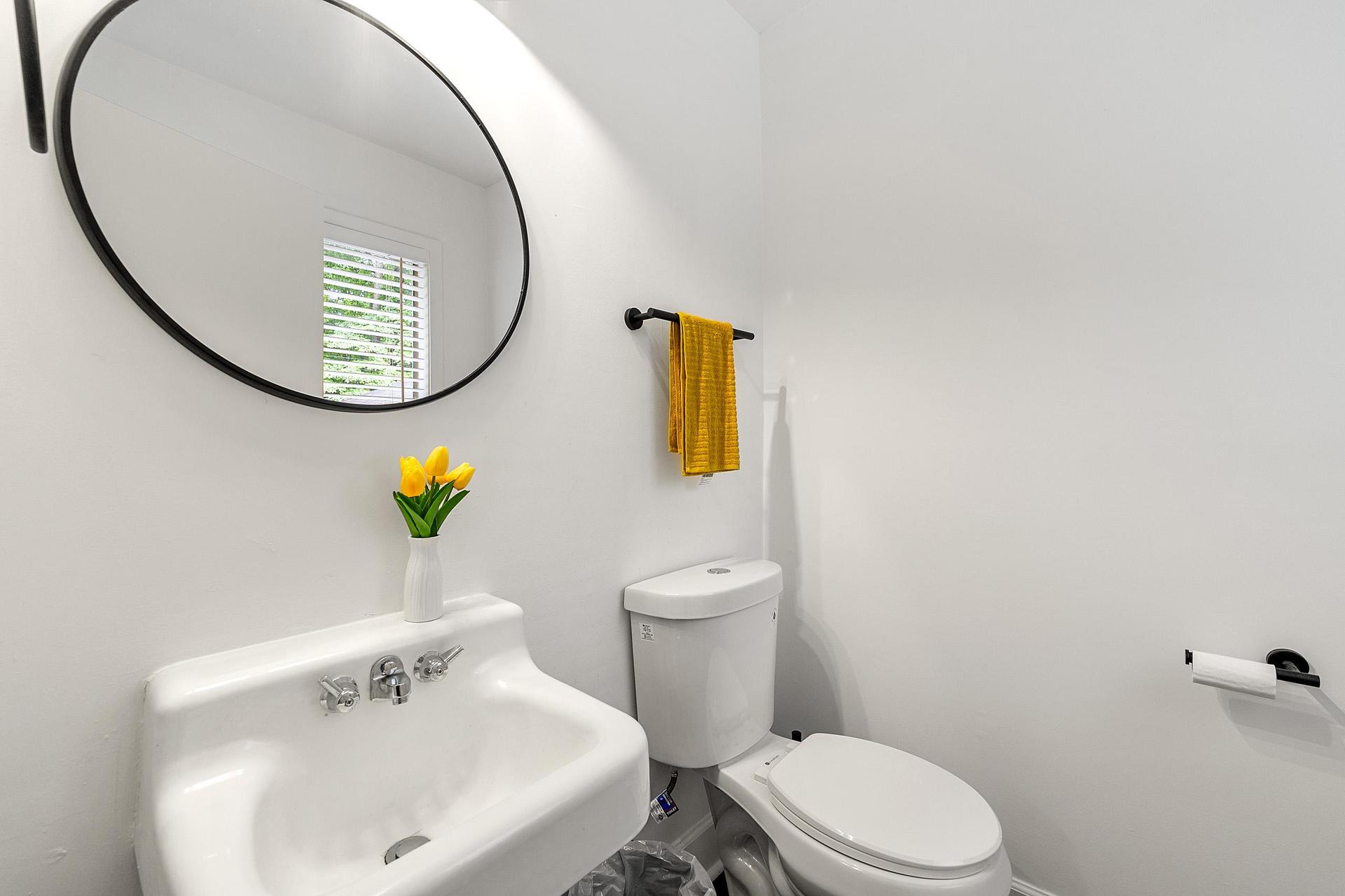 Bedroom #3 Half bath