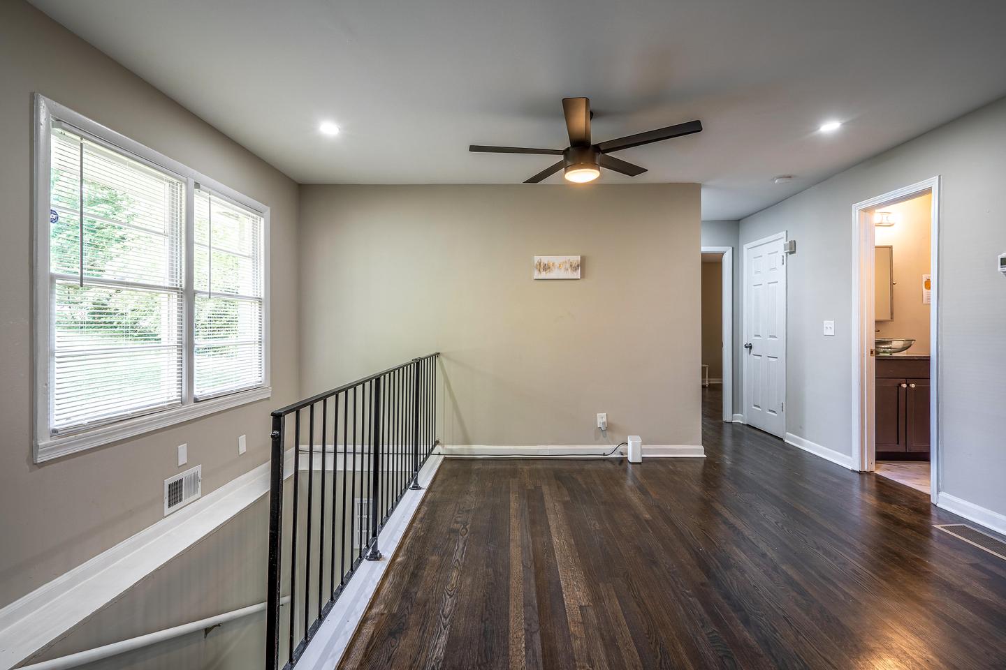 Common spaces including the kitchen