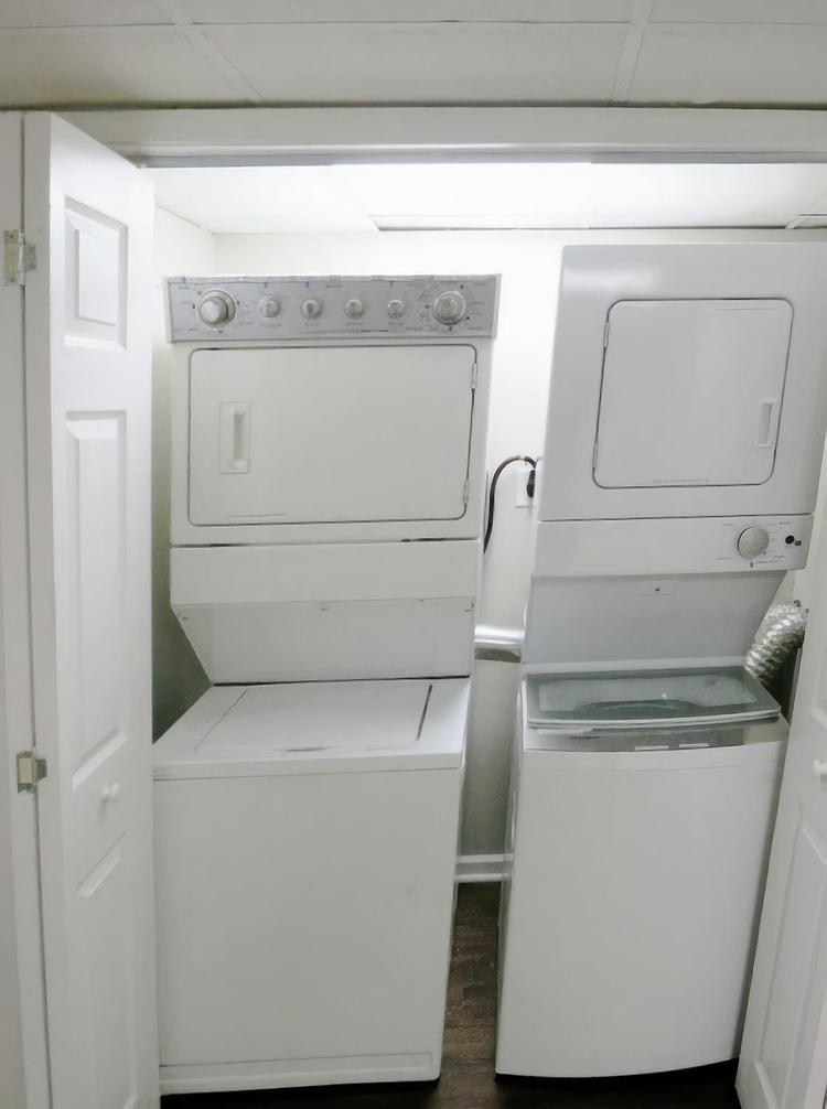 Common spaces including the kitchen