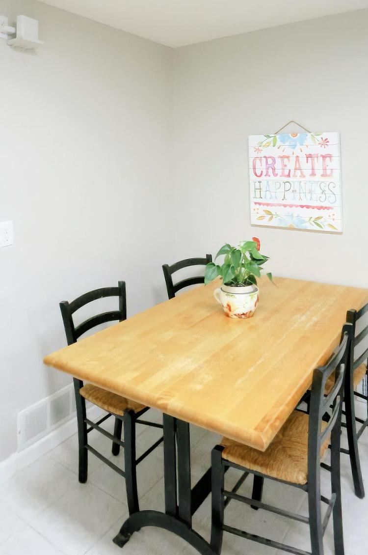Common spaces including the kitchen