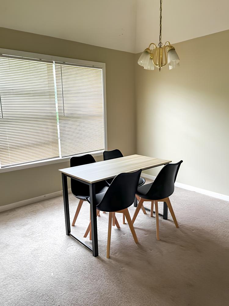 Common spaces including the kitchen