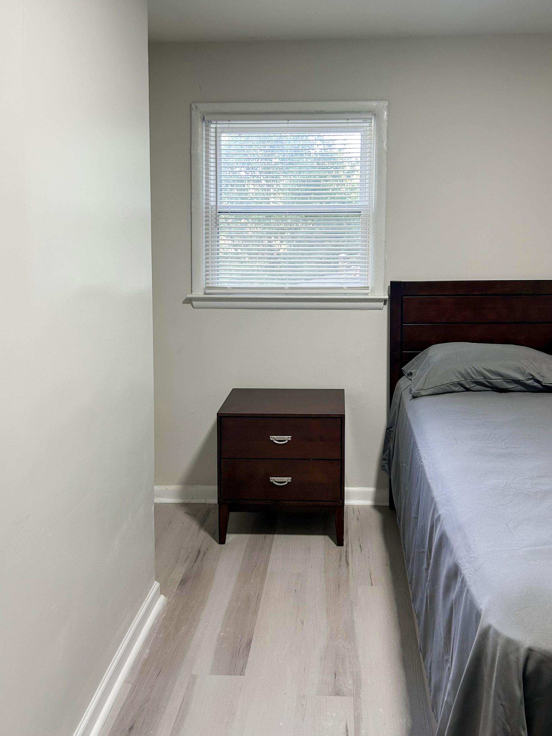 bedroom, detected:bed, window blind