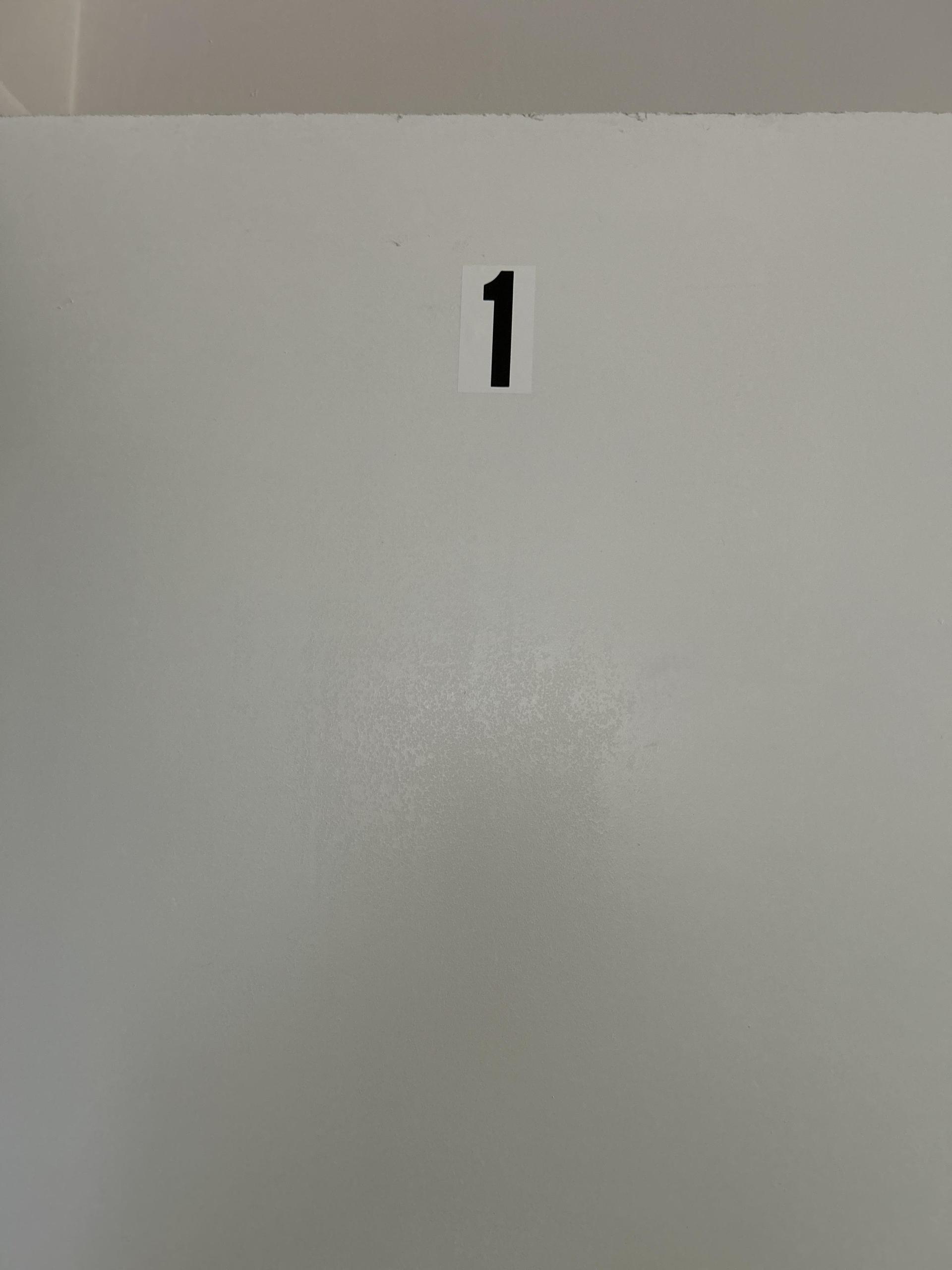 Bedroom 1 label