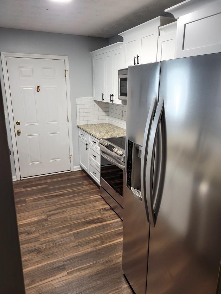 Common spaces including the kitchen