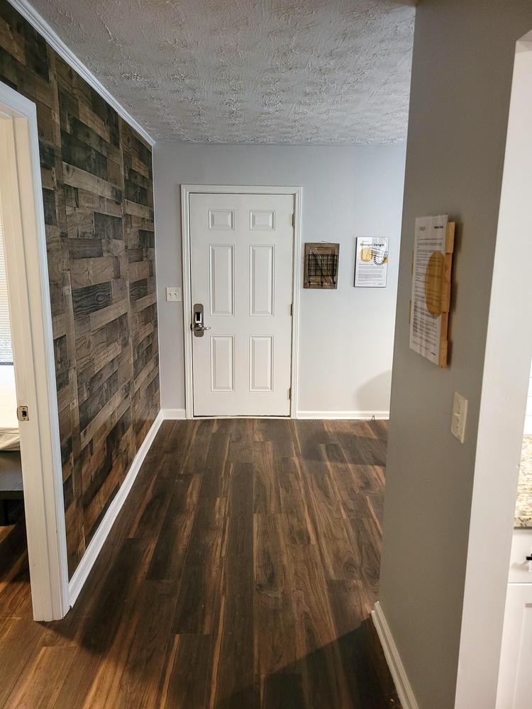 Common spaces including the kitchen