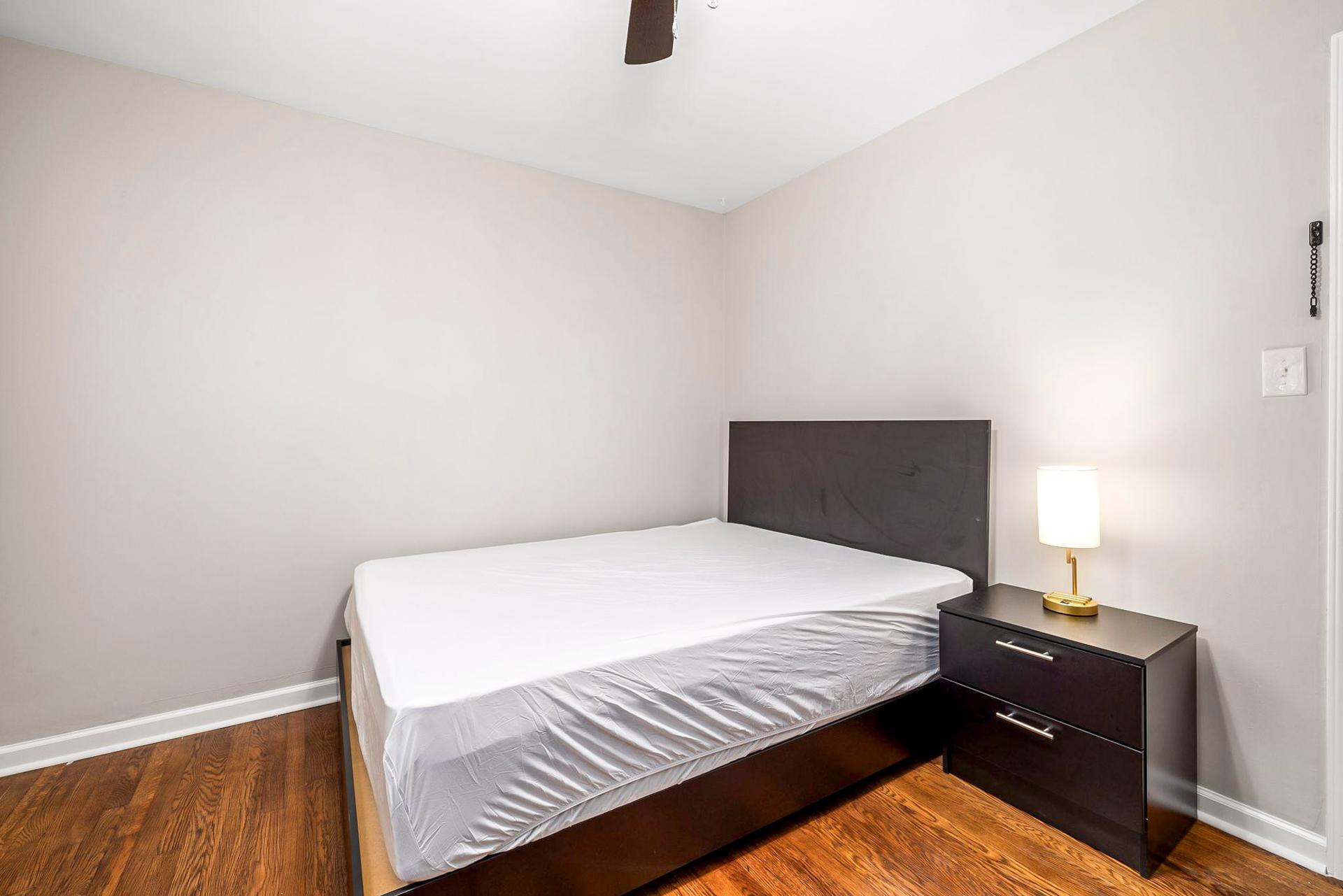 bedroom, detected:bed, ceiling fan