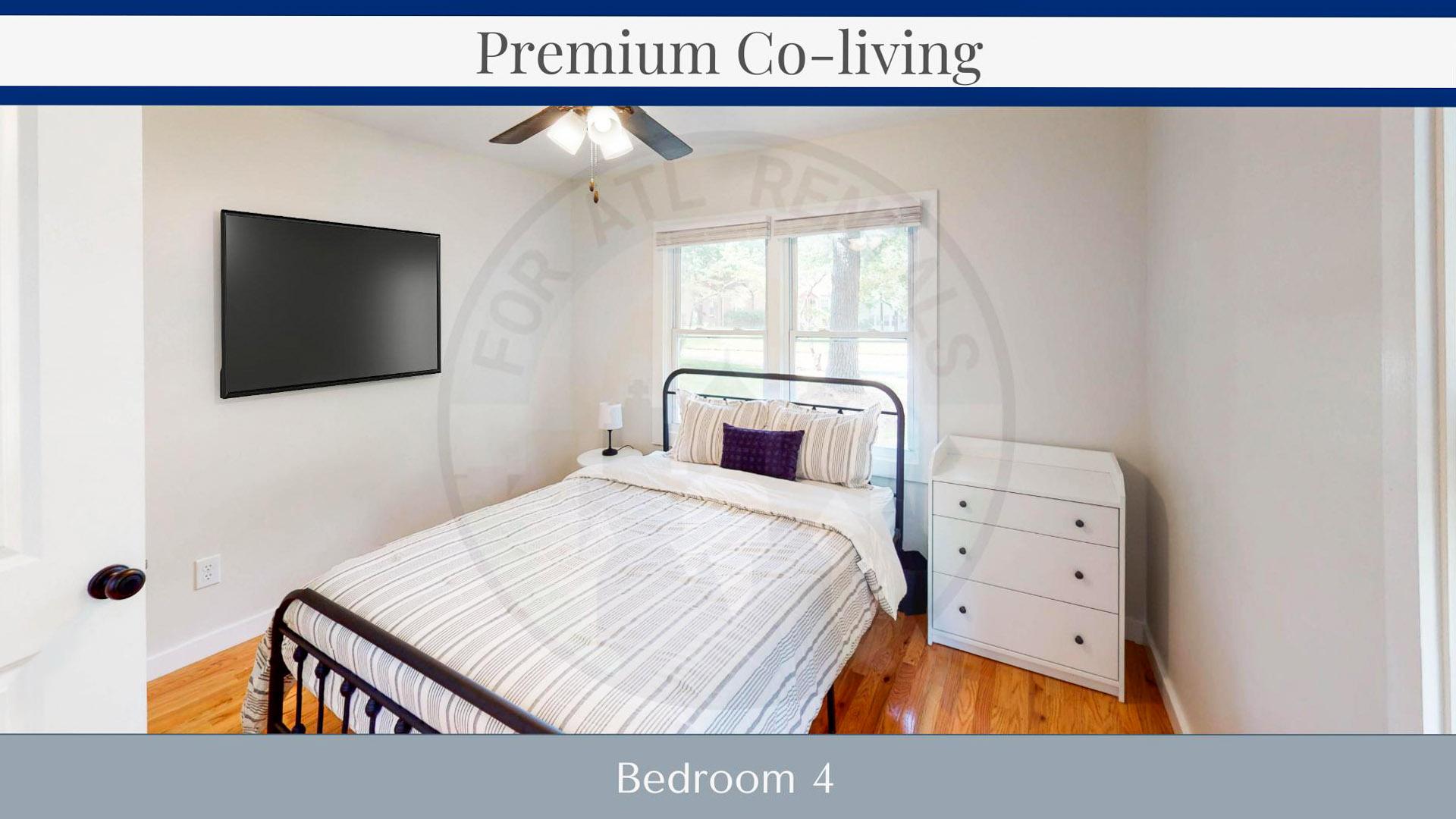 bedroom, detected:bed, ceiling fan