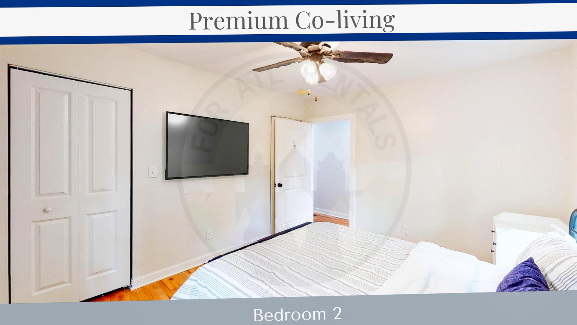bedroom, detected:bed, ceiling fan