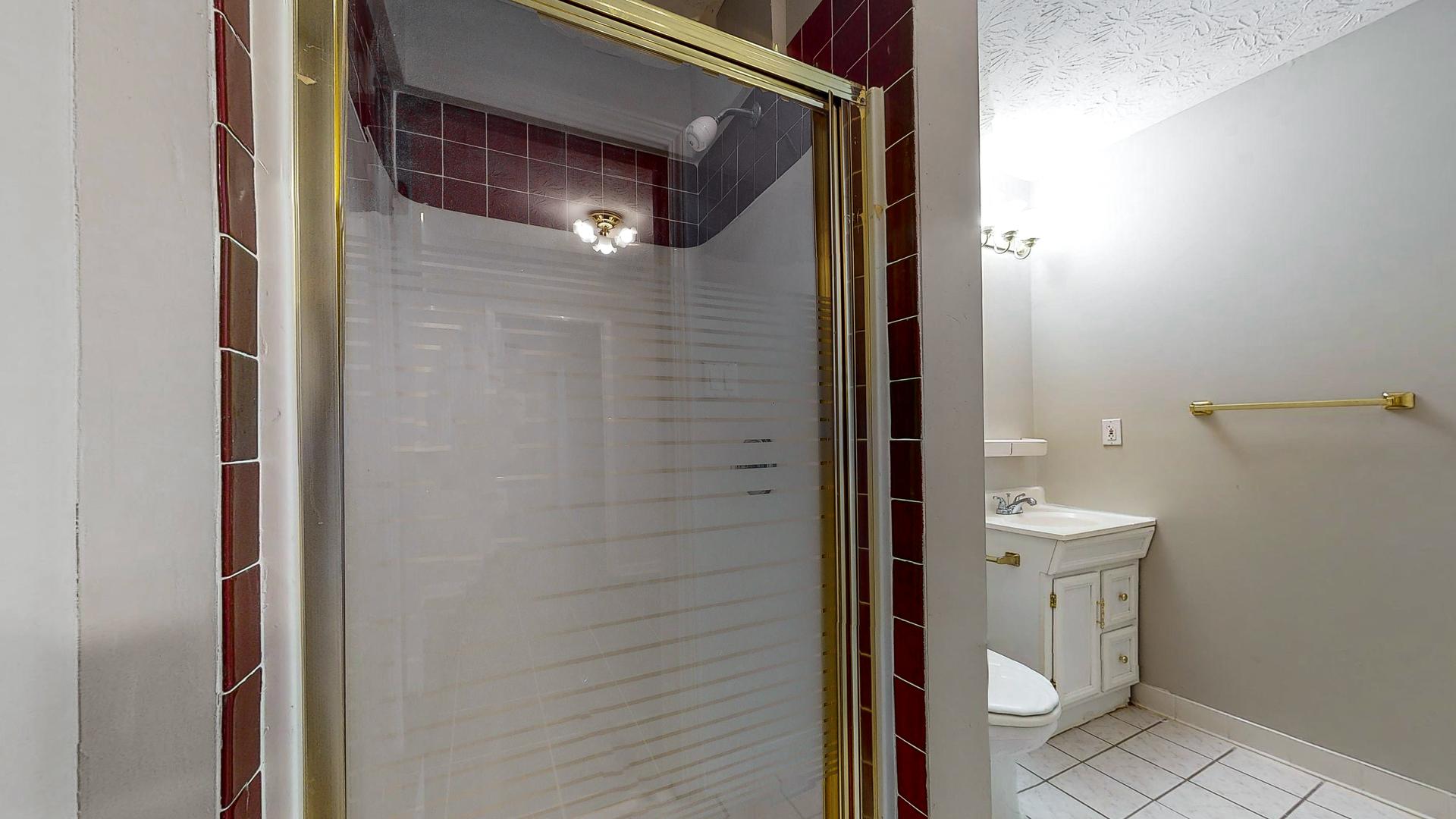 bathroom, detected: shower