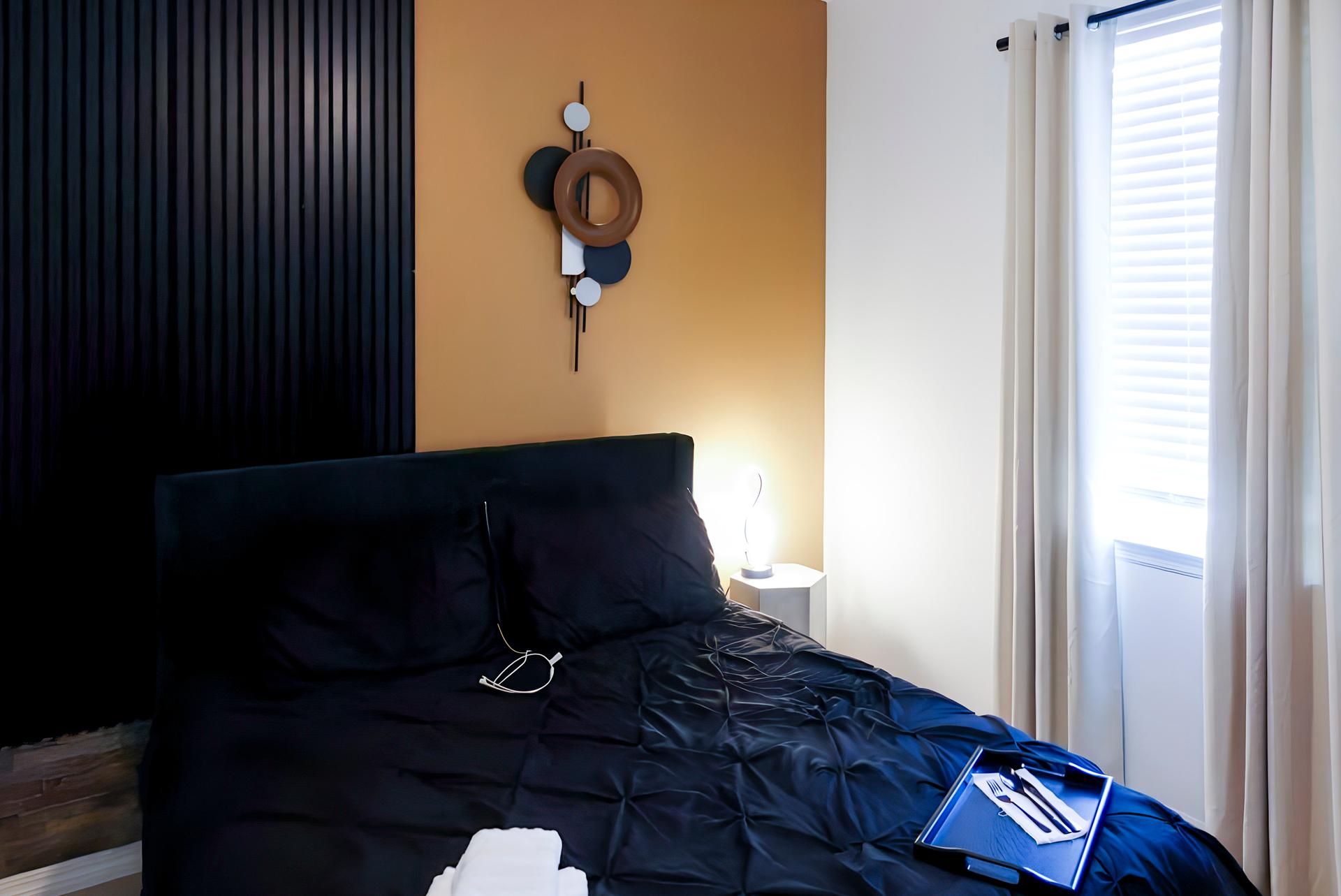 bedroom, detected:bed, window blind