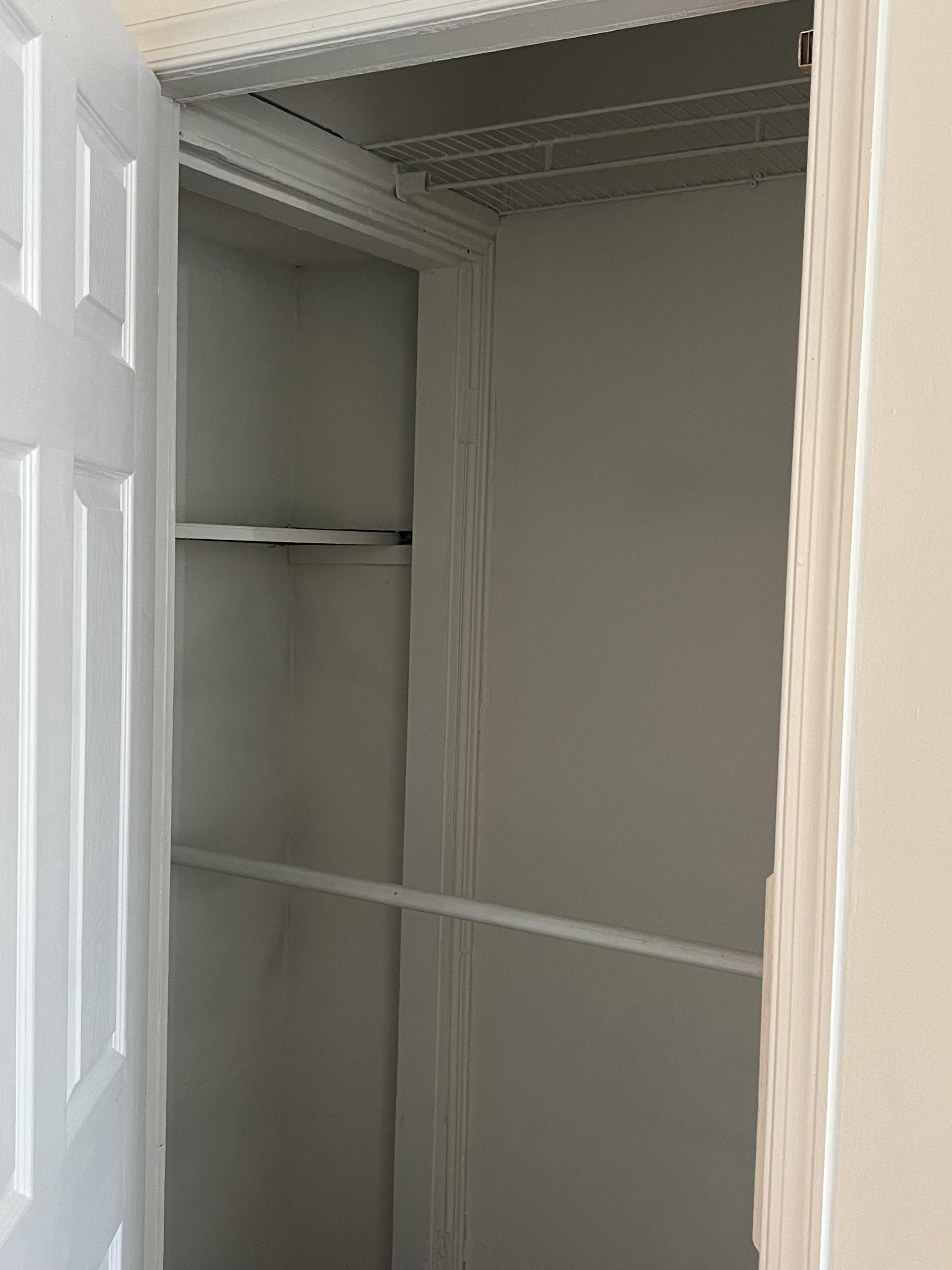 Reach in Closet