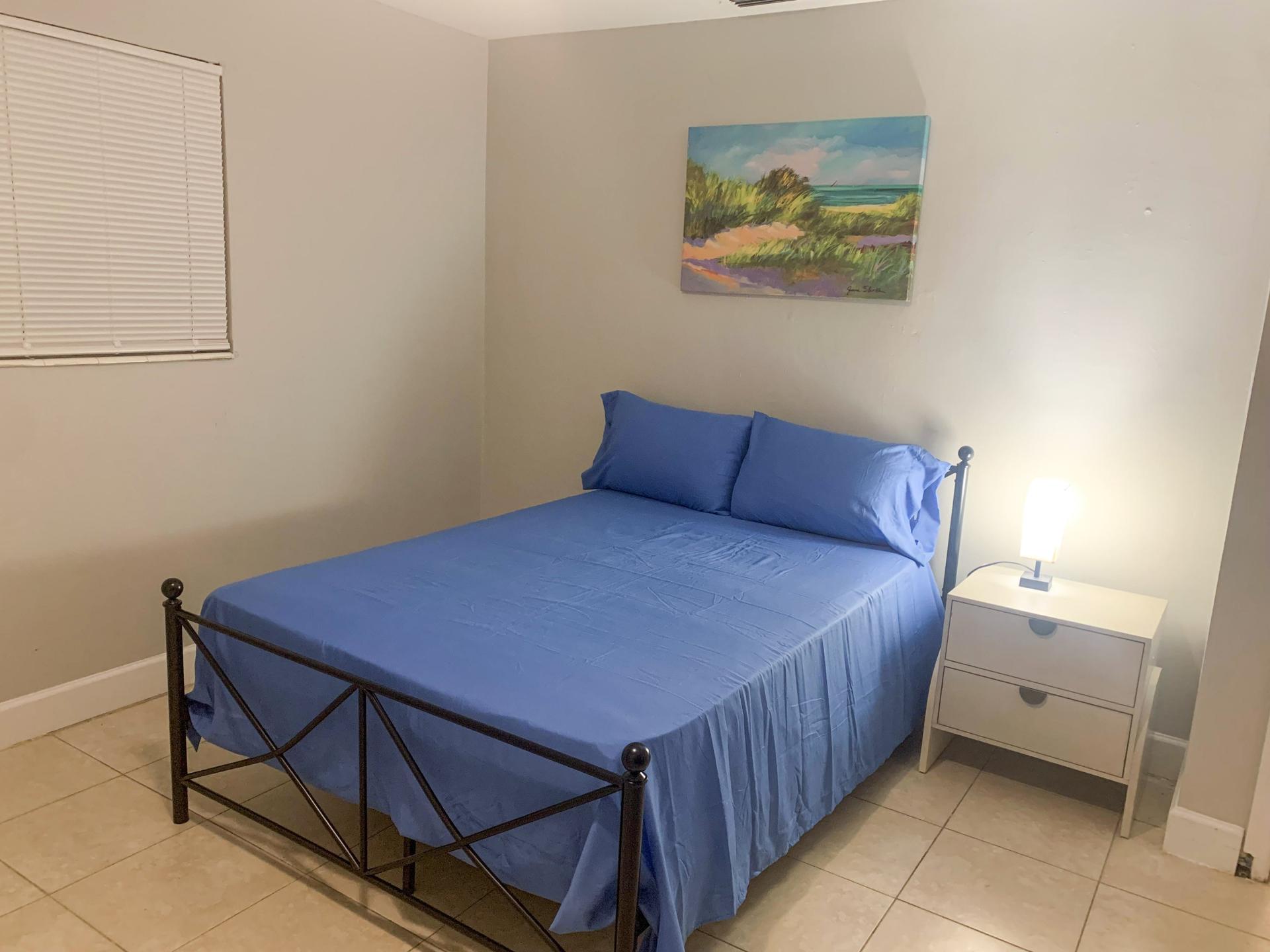 bedroom, detected:bed, ceiling fan