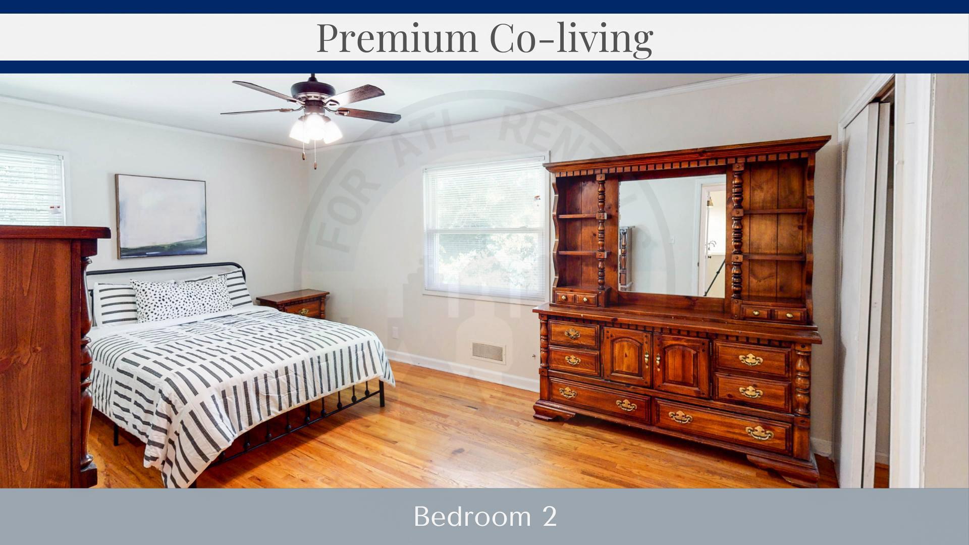 bedroom, detected:bed, ceiling fan