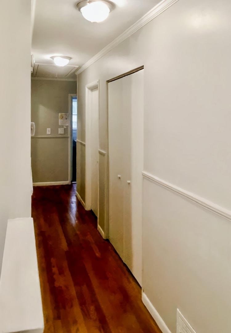 Common spaces including the kitchen