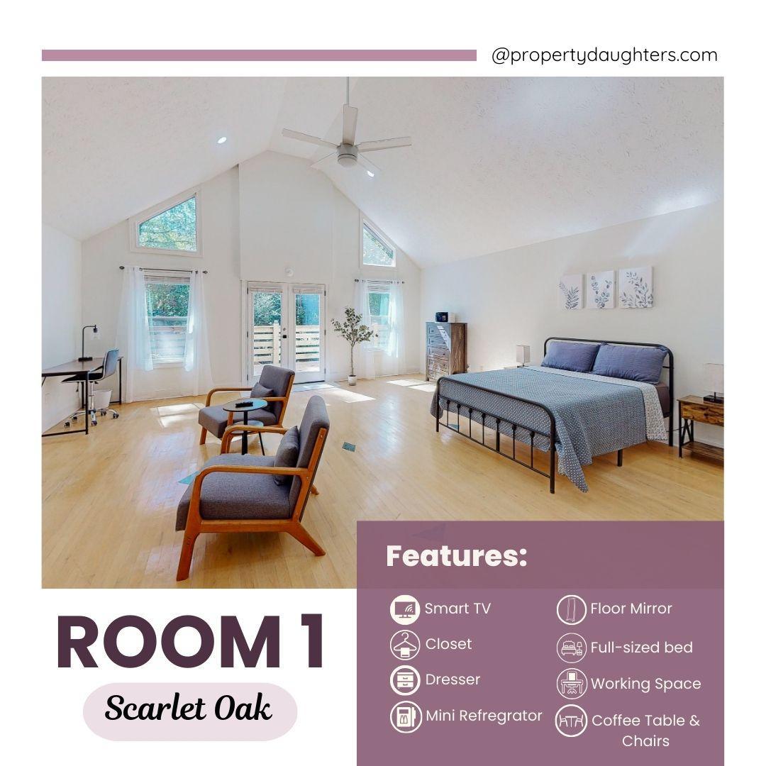 Room# Scarlet Oak