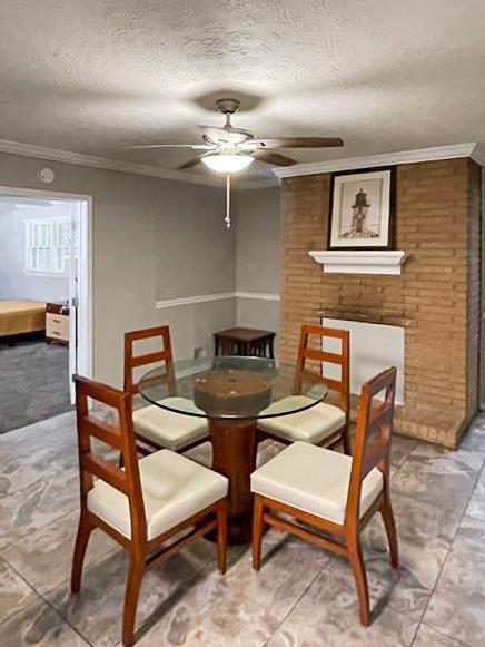 Common spaces including the kitchen