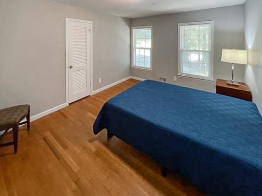 bedroom, detected: bed, window blind